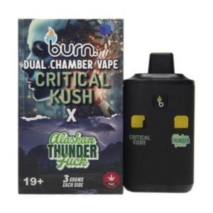 6 Gram Dual Chamber Burn Disposable Vape – Critical Kush Alaskan Thunder Fuck 33 Gram 300x300