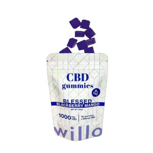 Willo CBD 1000mg Blackberry Mango Willo CBD 1000mg Blackberry Mango